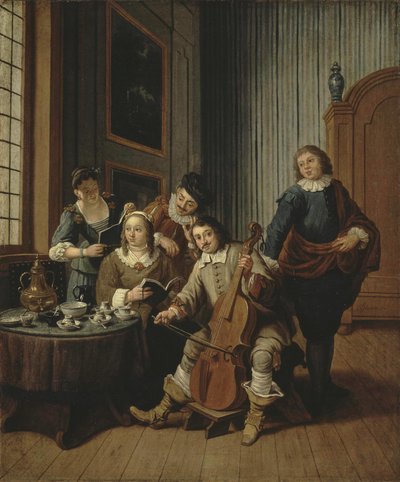 Lesson of Singing by Jan Josef Horemans II